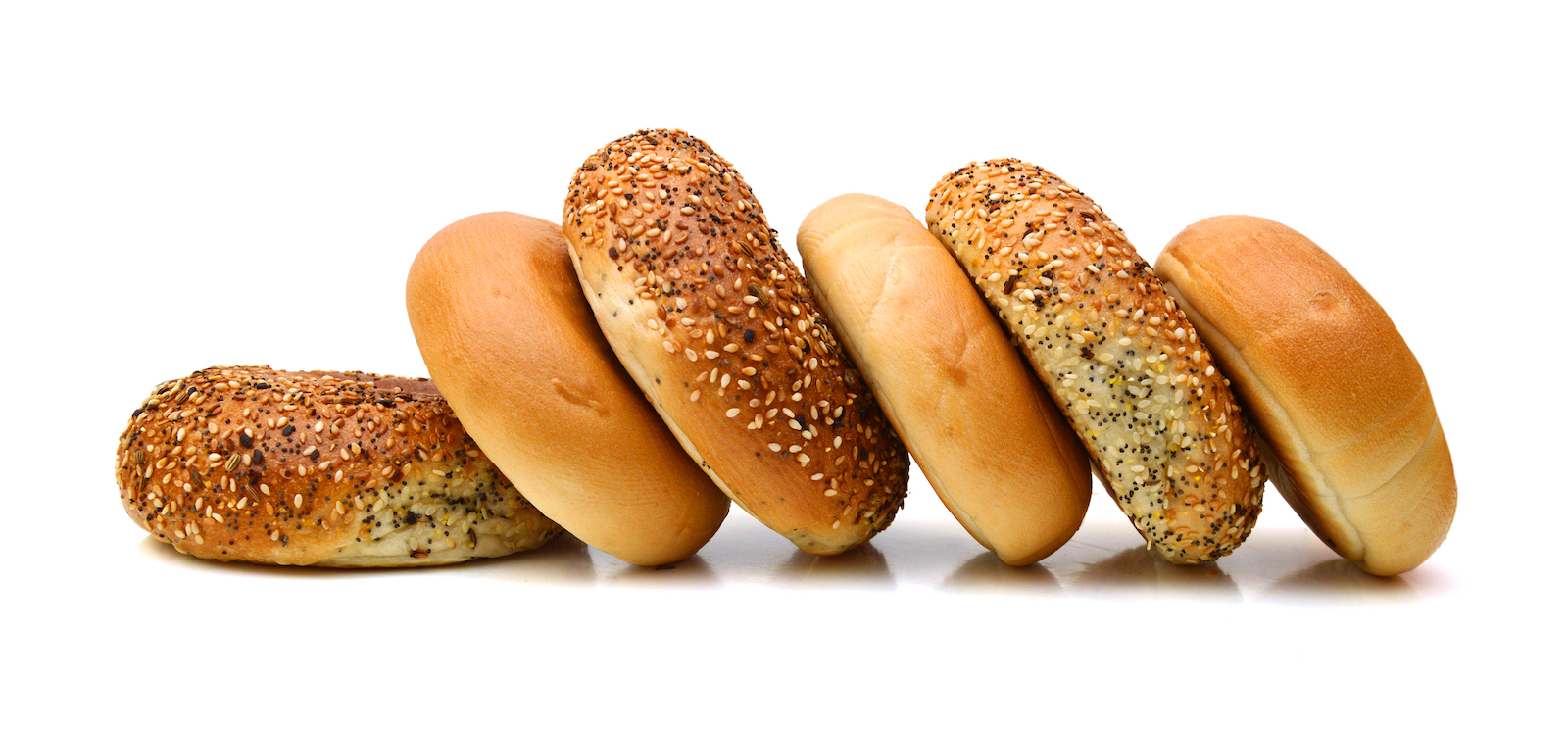 Pile of bagels